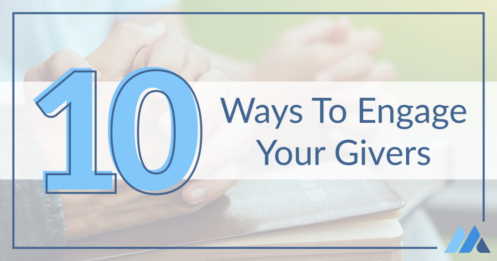 10_Ways_To_Engage_Your_Givers