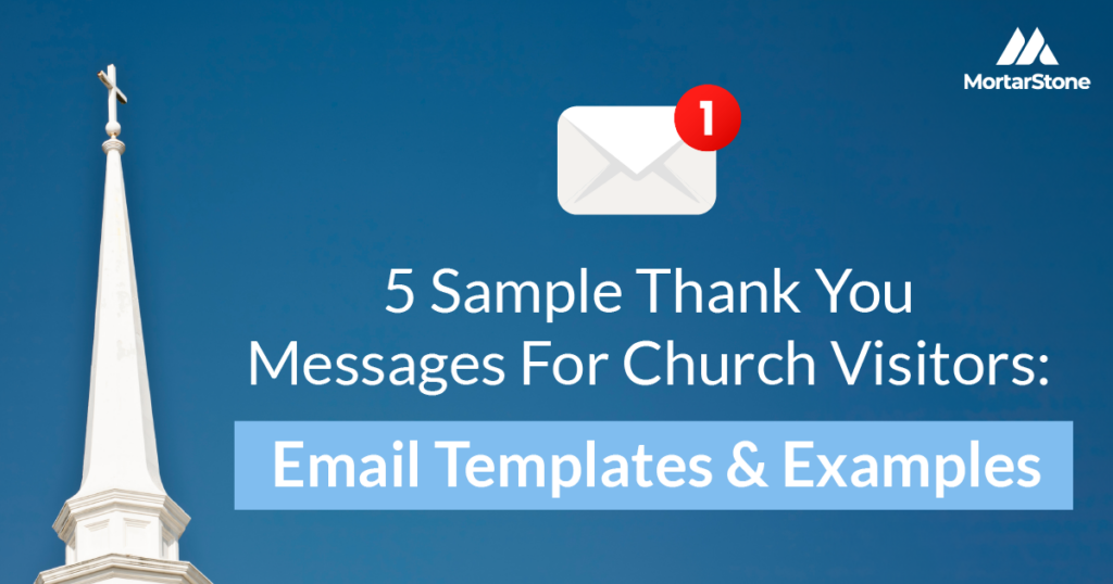 5 Sample Thank You Messages For Church Visitors - Email Templates And Examples